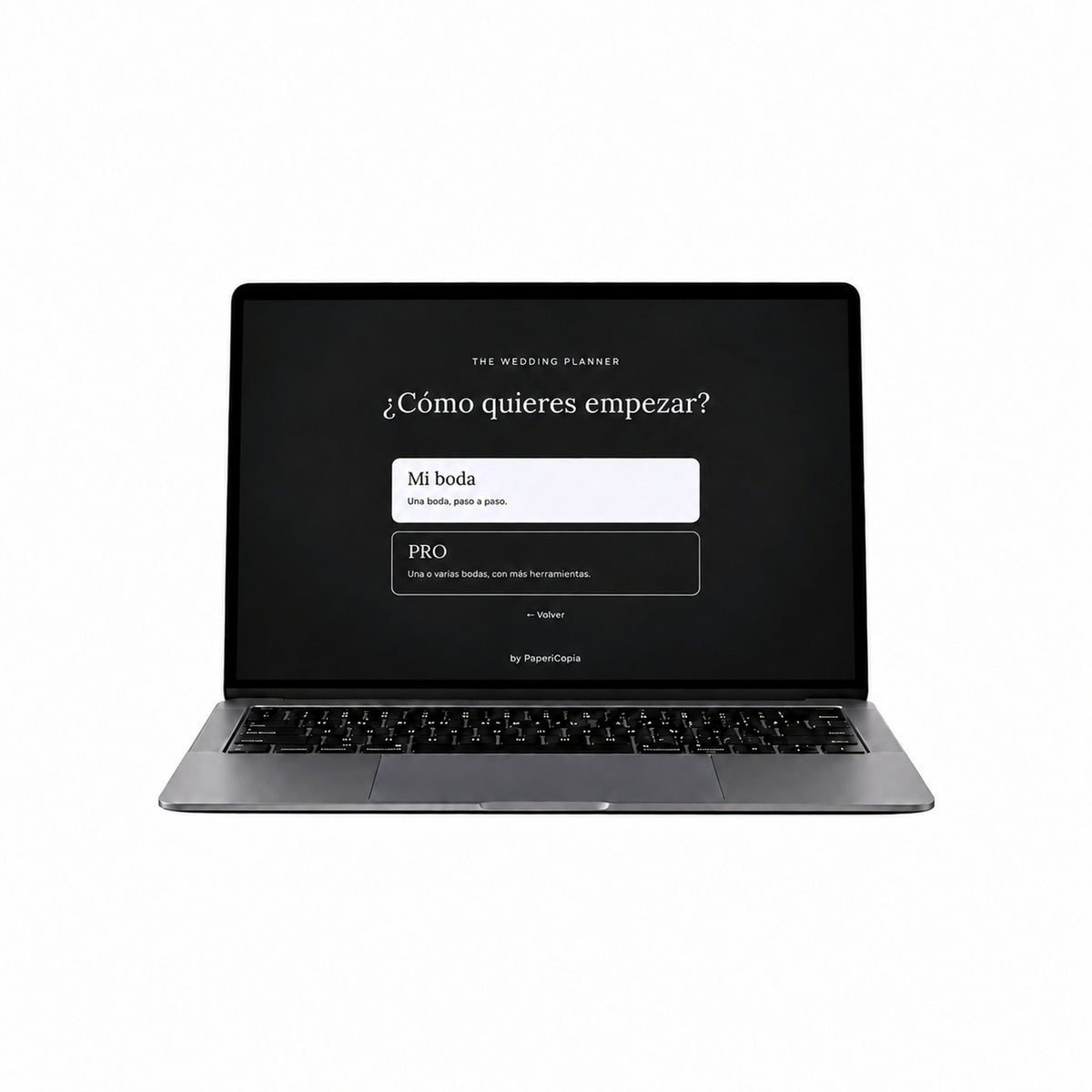 The Wedding Planner · Planificador de bodas digital